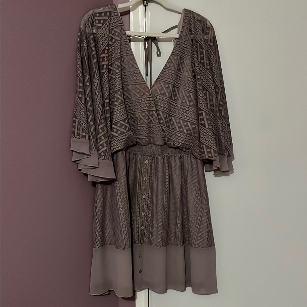 Elegant Patterned Dress
